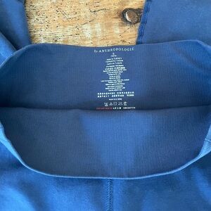 Anthropologie Navy Blue Monique Leggings